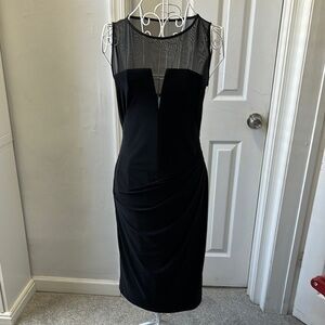 Ralph Lauren Black Sheath Cocktail Dress